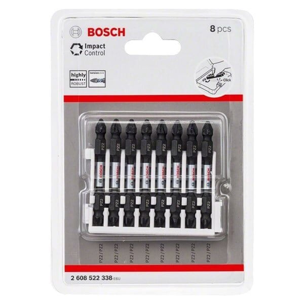 BOSCH Impact Ctrl Çift Taraf 8 Lİ PZ2 65Mm/M - 2608522338