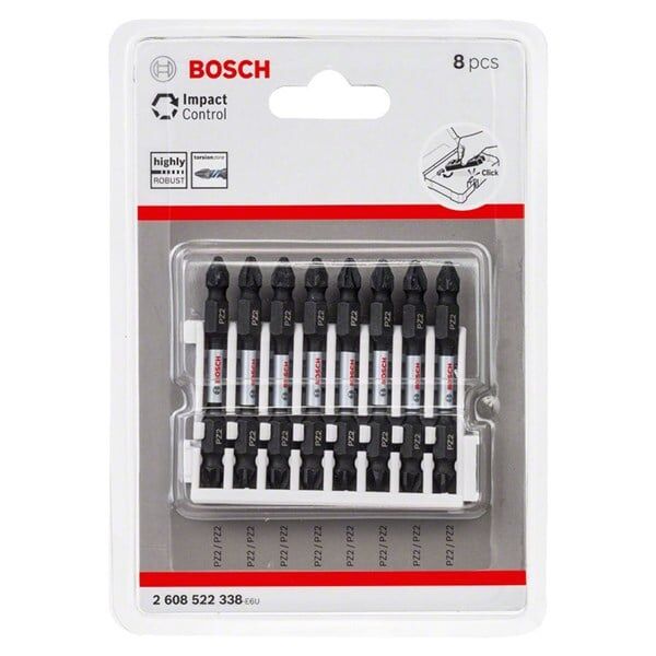 BOSCH Impact Ctrl Çift Taraf 8 Lİ PZ2 65Mm/M - 2608522338