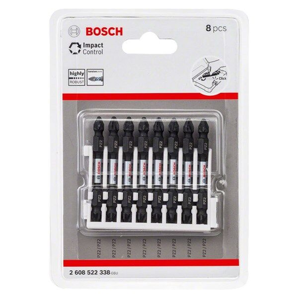 BOSCH Impact Ctrl Çift Taraf 8 Lİ PZ2 65Mm/M - 2608522338
