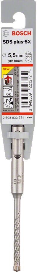 Bosch - SDS-Plus-5X Serisi Kırıcı Delici Matkap Ucu 5,5*110 mm