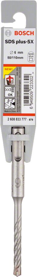 Bosch - SDS-Plus-5X Serisi Kırıcı Delici Matkap Ucu 6*110 mm