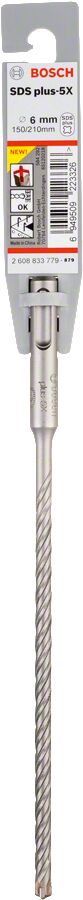 Bosch - SDS-Plus-5X Serisi Kırıcı Delici Matkap Ucu 6*210 mm