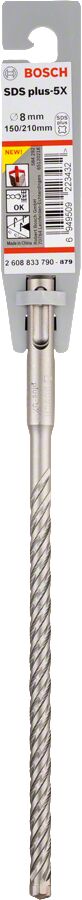 Bosch - SDS-Plus-5X Serisi Kırıcı Delici Matkap Ucu 8*210 mm