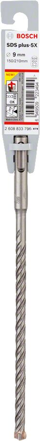 Bosch - SDS-Plus-5X Serisi Kırıcı Delici Matkap Ucu 9*210 mm