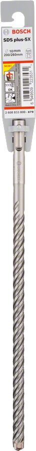 Bosch - SDS-Plus-5X Serisi Kırıcı Delici Matkap Ucu 10*260 mm
