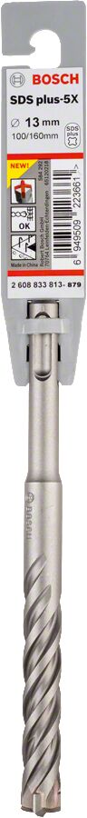 Bosch - SDS-Plus-5X Serisi Kırıcı Delici Matkap Ucu 13*160 mm
