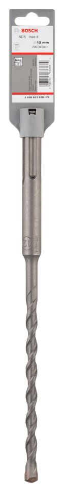 Bosch - Max-4 Serisi, SDS-Max Kırıcı Delici Ucu 12*340 mm
