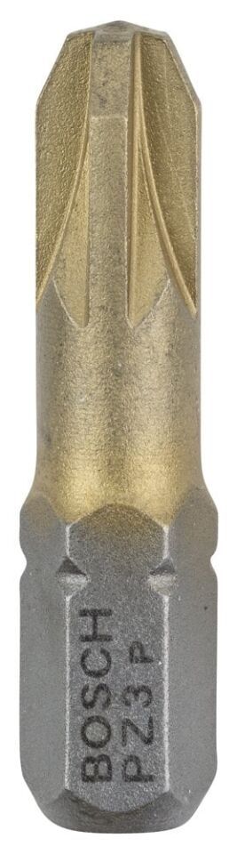 Bosch - Max Grip Serisi Vidalama Ucu PZ 3*25 mm 3'lü