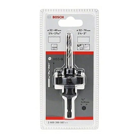 Bosch Standart 9,52Mm HEX Panç Adaptör 32-76Mm - 2609390587