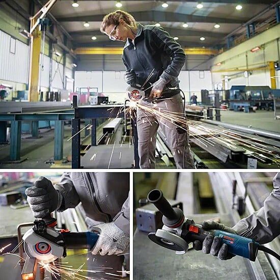 Bosch Professional GWS 17-125 S Avuç Taşlama - 06017D0300