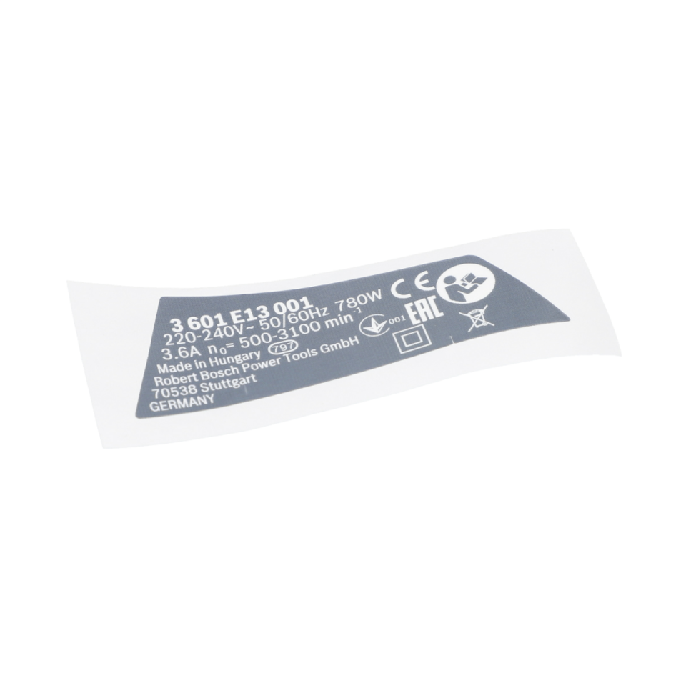 Tip Etiketi (Nameplate) (160111A367)