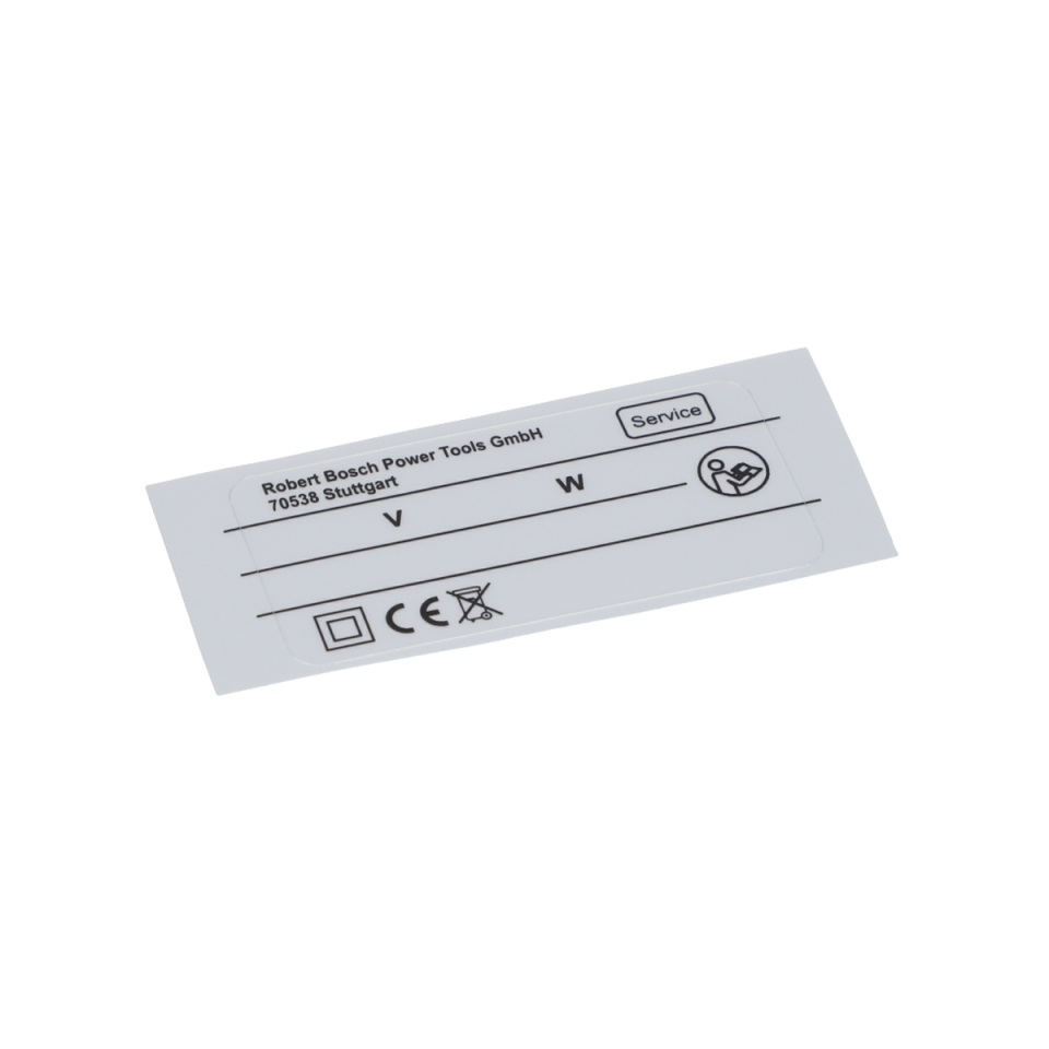 Tip Etiketi (Nameplate) (160111A3H3)