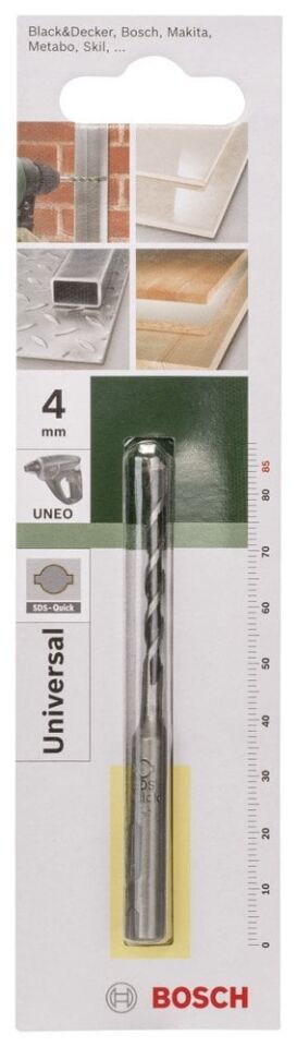 Bosch - SDS-Quick, Uneo için Çok Amaçlı Matkap Ucu 4*85 mm