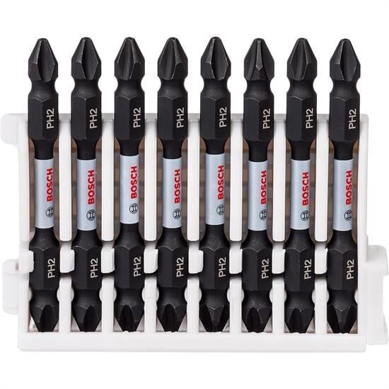Bosch Impactc Vidalama Çift Uç PH2*65Mm 8'Li - 2608522337