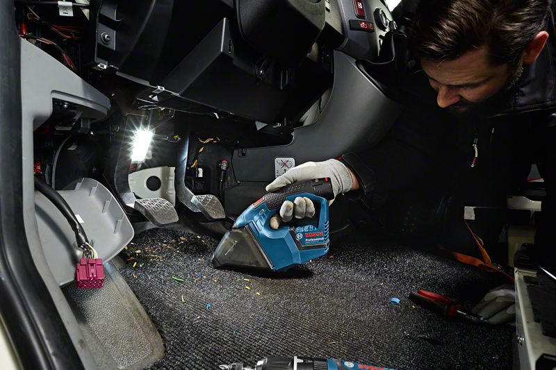 Bosch Professional GAS 12 Volt Akülü El Süpürgesi