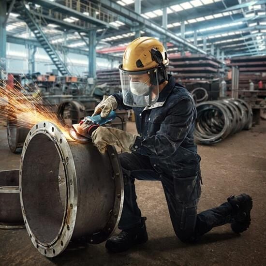 BOSCH Professional GWS 12-125 Taşlama Makinesi - 06013A6106