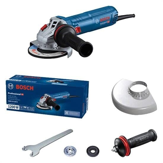 BOSCH Professional GWS 12-125 Taşlama Makinesi - 06013A6106