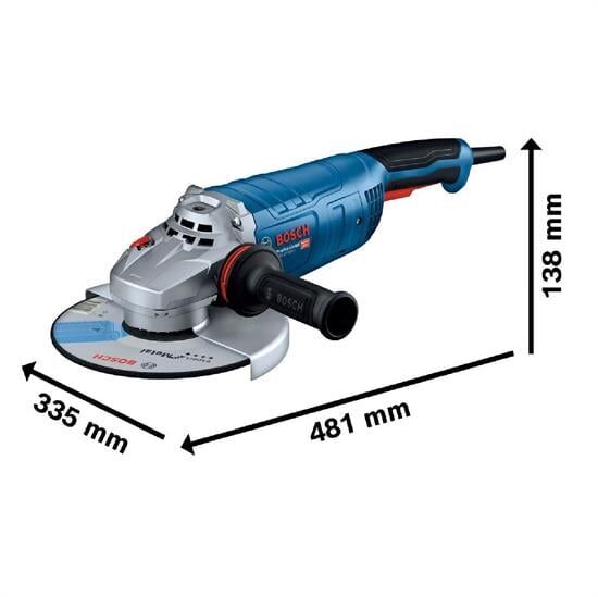 BOSCH Professional GWS 27-230 J Taşlama Makinesi - 06018C5320