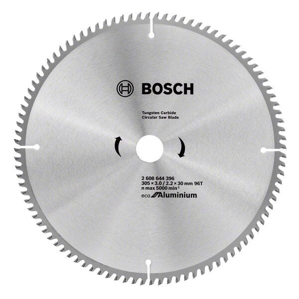 BOSCH Daire Testere Optiline Eco Alüminyum 305*30 96 Diş - 2608644396