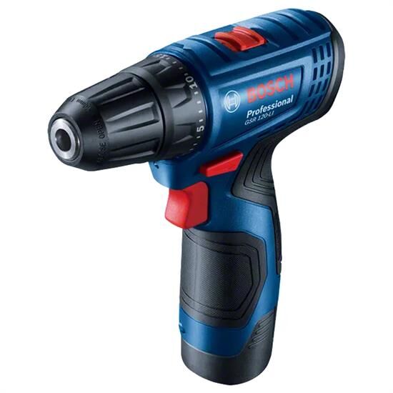 BOSCH Professional GSR 120-LI Çift Akülü Delme Vidalama + Bosch Sırt Çantası + Bosch V-Line 103 Parça Karışık Aksesuar Seti