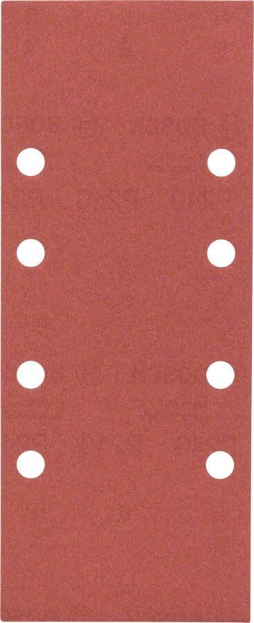 Bosch - Titreşimli Zımpara Kağıdı 10'lu, 93 x 230 mm 240 Kum 8 Delik