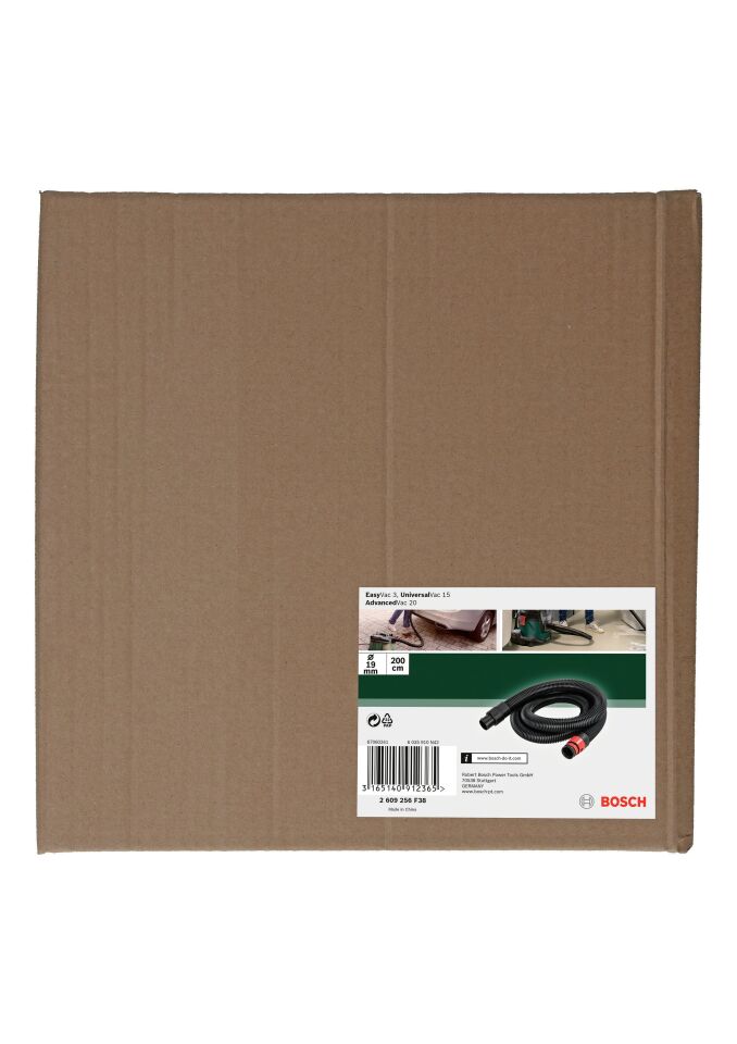 Bosch - Elektrikli Süpürgeler İçin Uzatma hortumu (EasyVac 3, UniversalVac 15 ve AdvancedVac 20 için uygun)