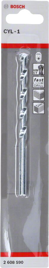 Bosch - cyl-1 Serisi, Beton Matkap Ucu 5*85 mm