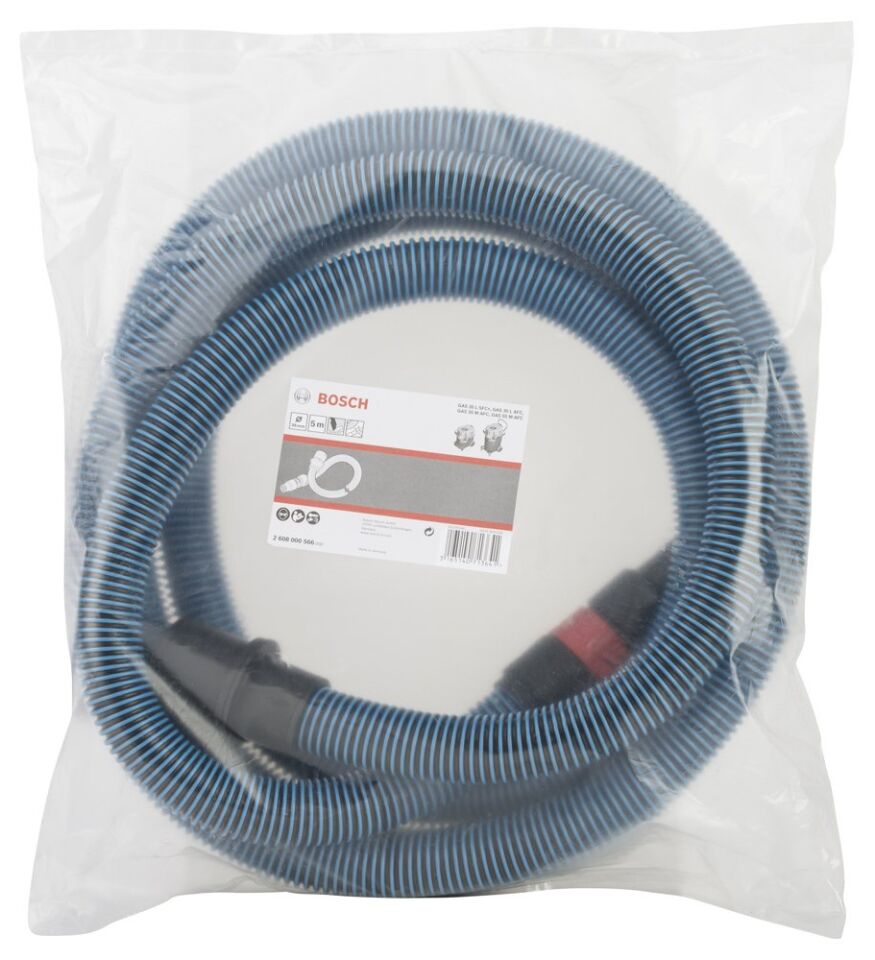 Bosch - Elektrikli Süpürgeler İçin Uzatma Hortumu Antistatik 35 mm x 5 m (GAS 15PS, GAS 12-25 PL, GAS 35 M AFC, GAS 55 M AFC için uygun)