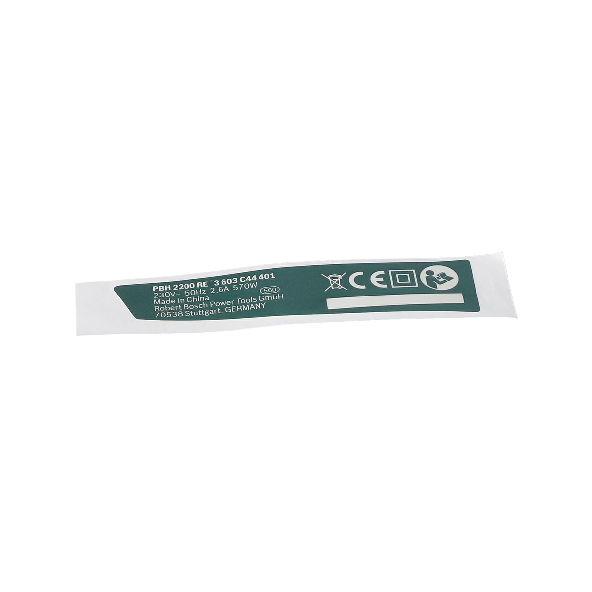 Tip Etiketi (Nameplate) (1619P30163)