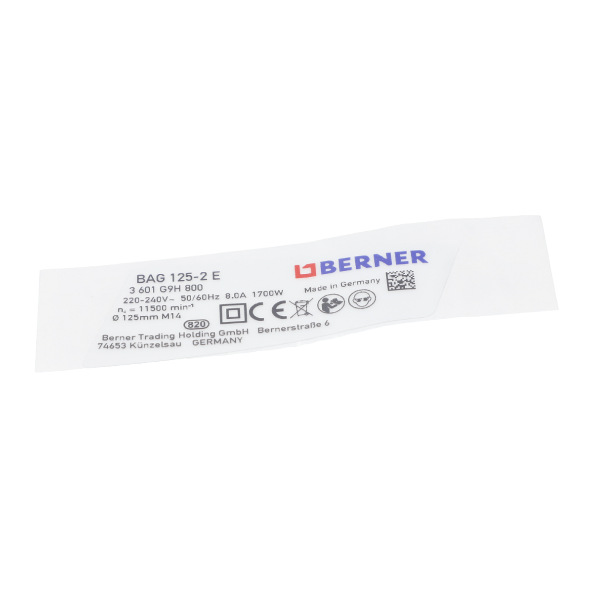 Tip Etiketi (Nameplate) (160111A4EC)
