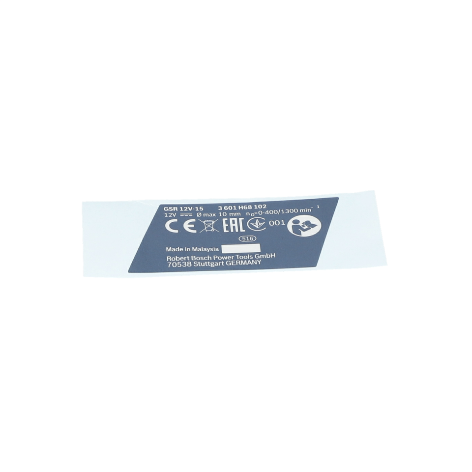 Tip Etiketi (Nameplate) (160111A4FW)