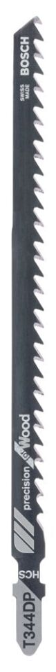 Bosch - Hassas Kesim Serisi Ahşap İçin T 344 DP Dekupaj Testeresi Bıçağı - 5'Li Paket