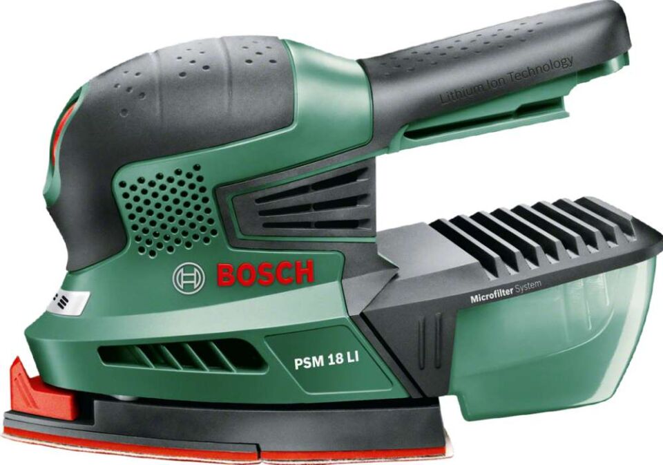Bosch PSM 18 LI Multi Zımpara Makinesi Solo