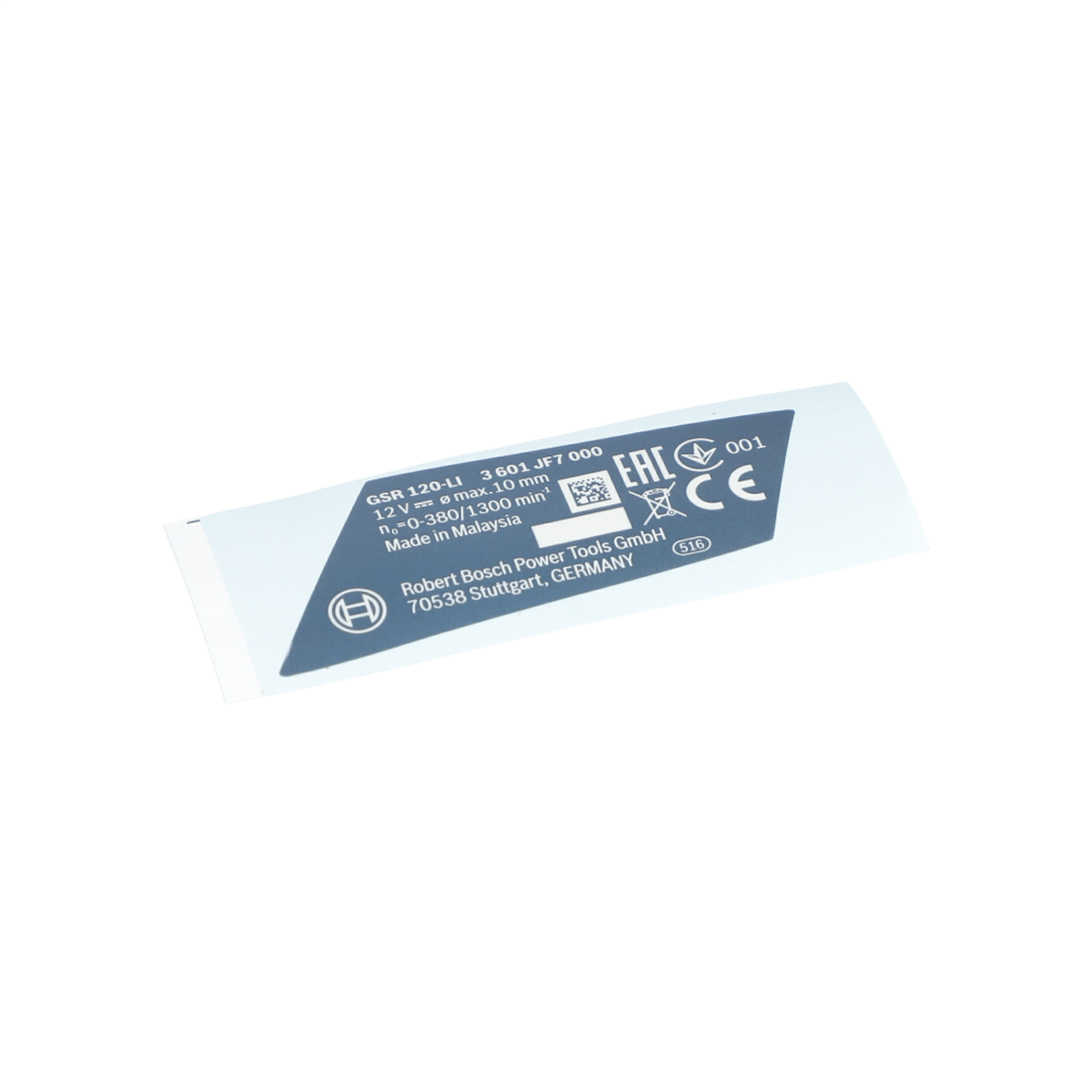 Tip Etiketi (Nameplate) (160111A4WR)