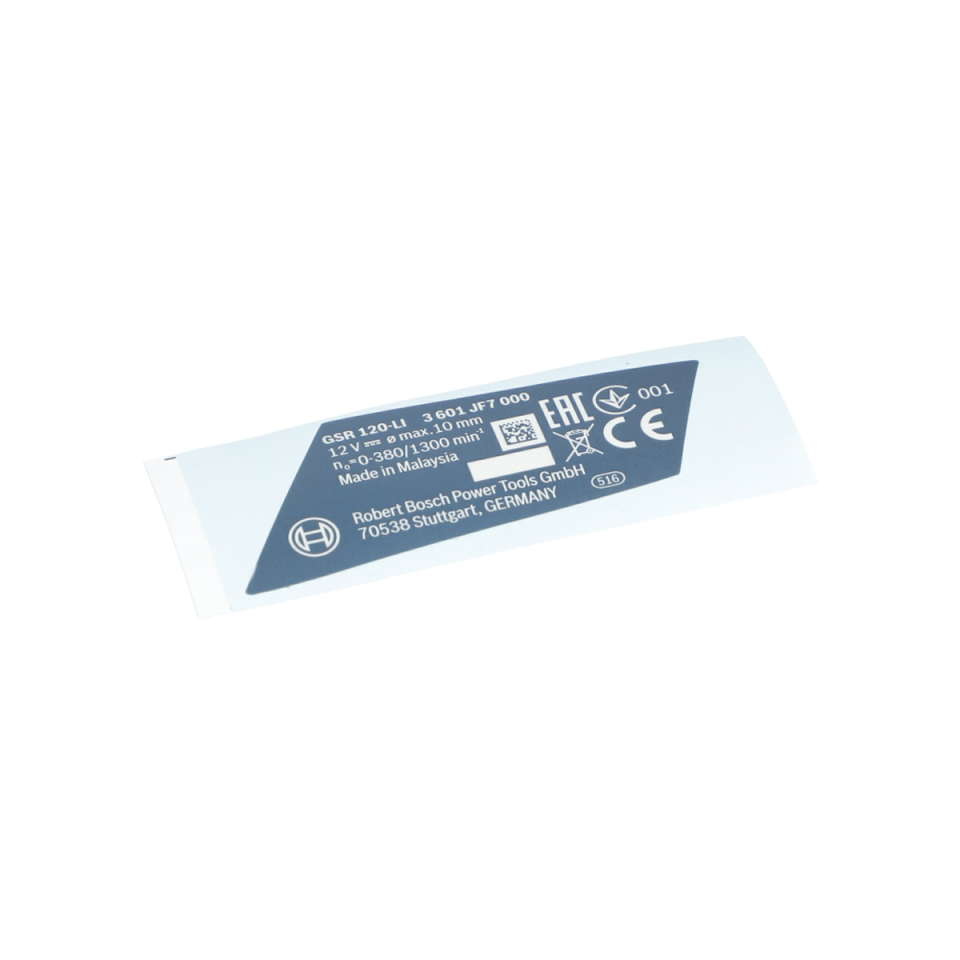 Tip Etiketi (Nameplate) (160111A4WR)