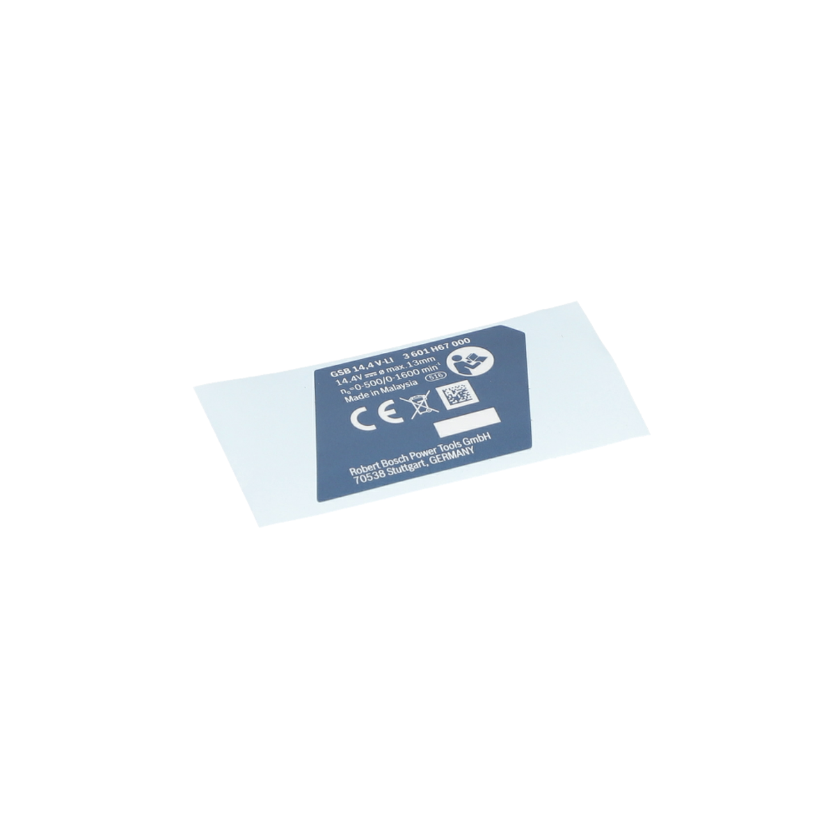 Tip Etiketi (Nameplate) (1600A00Z1P)