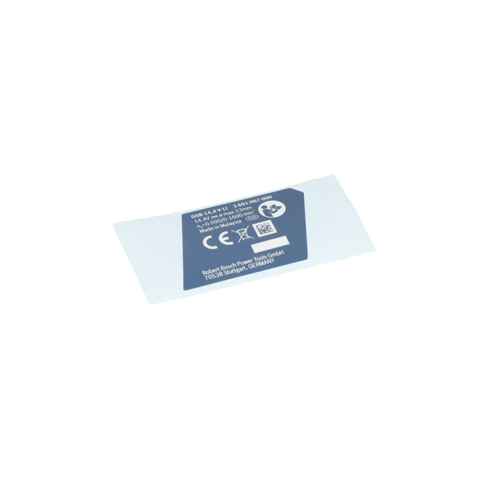 Tip Etiketi (Nameplate) (1600A00Z1P)