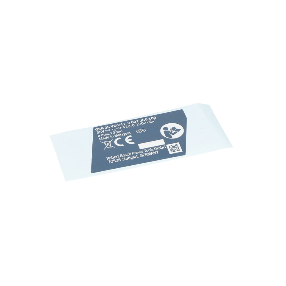 Tip Etiketi (Nameplate) (1600A00Z26)