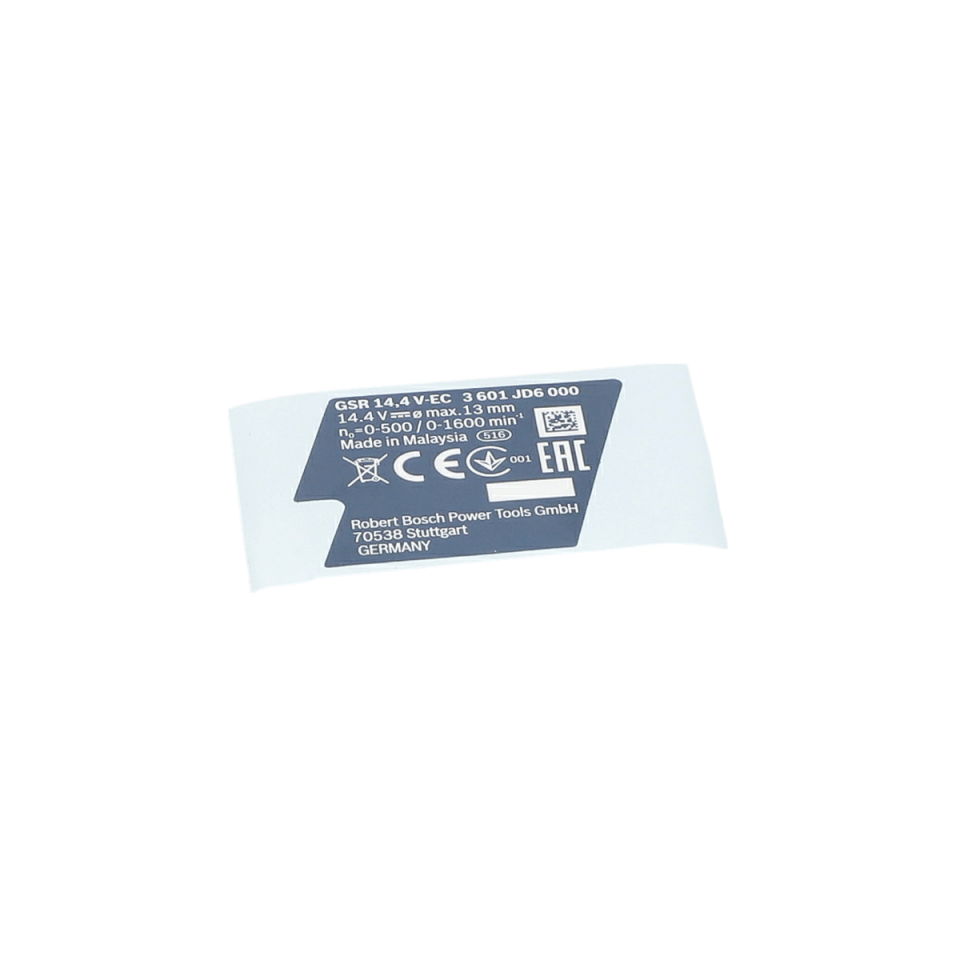Tip Etiketi (Nameplate) (1600A00Z29)