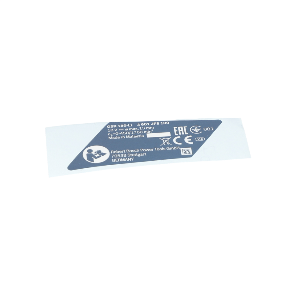 Tip Etiketi (Nameplate) (160111A507)
