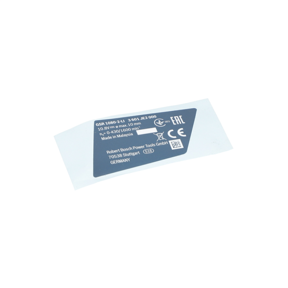 Tip Etiketi (Nameplate) (1600A00Z3E)