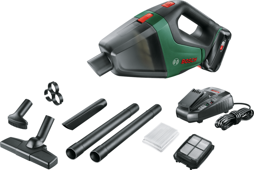 Bosch UniversalVac 18 Tek Akülü Süpürge (1 x 2,5Ah)