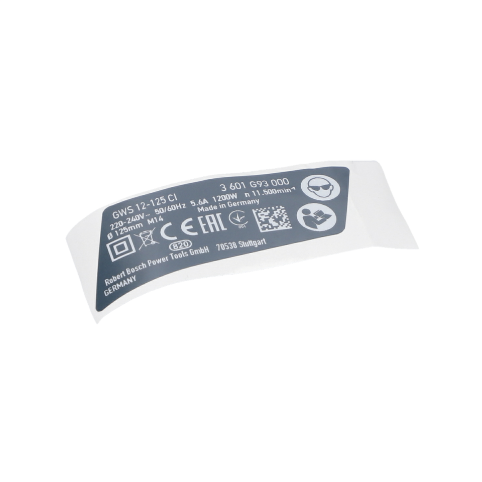 Tip Etiketi (Nameplate) (160111A575)