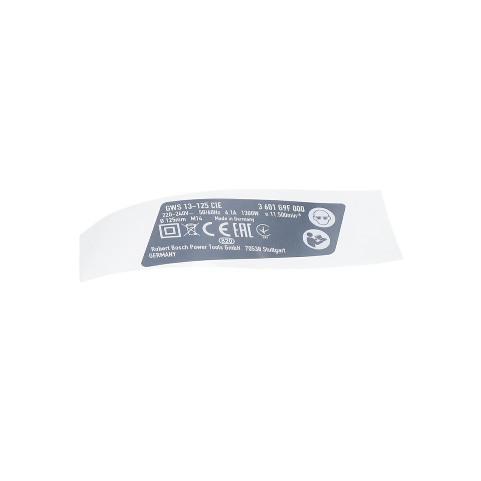 Tip Etiketi (Nameplate) (160111A57P)