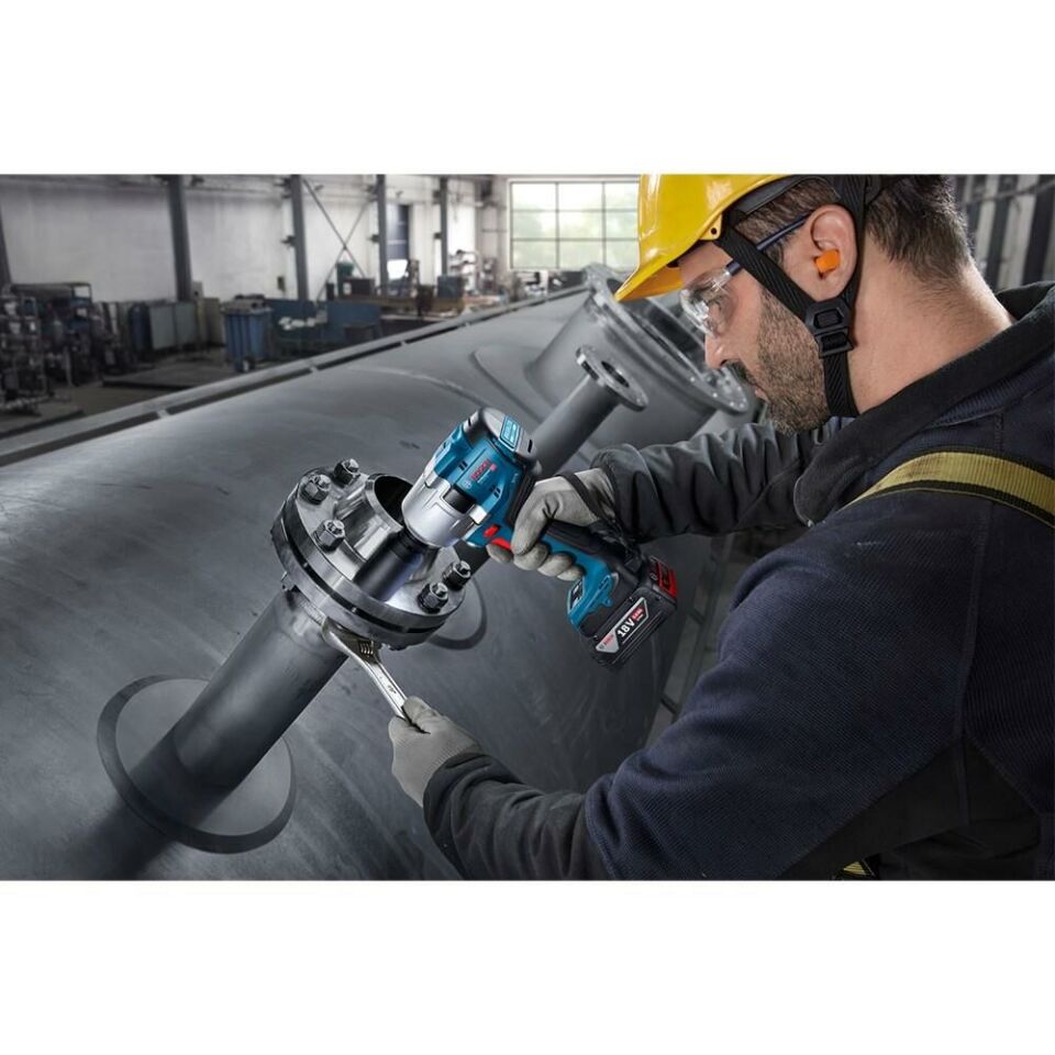 BOSCH GDS 18V-780 Akülü Darbeli Somun Sıkma (2x5.0Ah) (0 601 9P4 021)