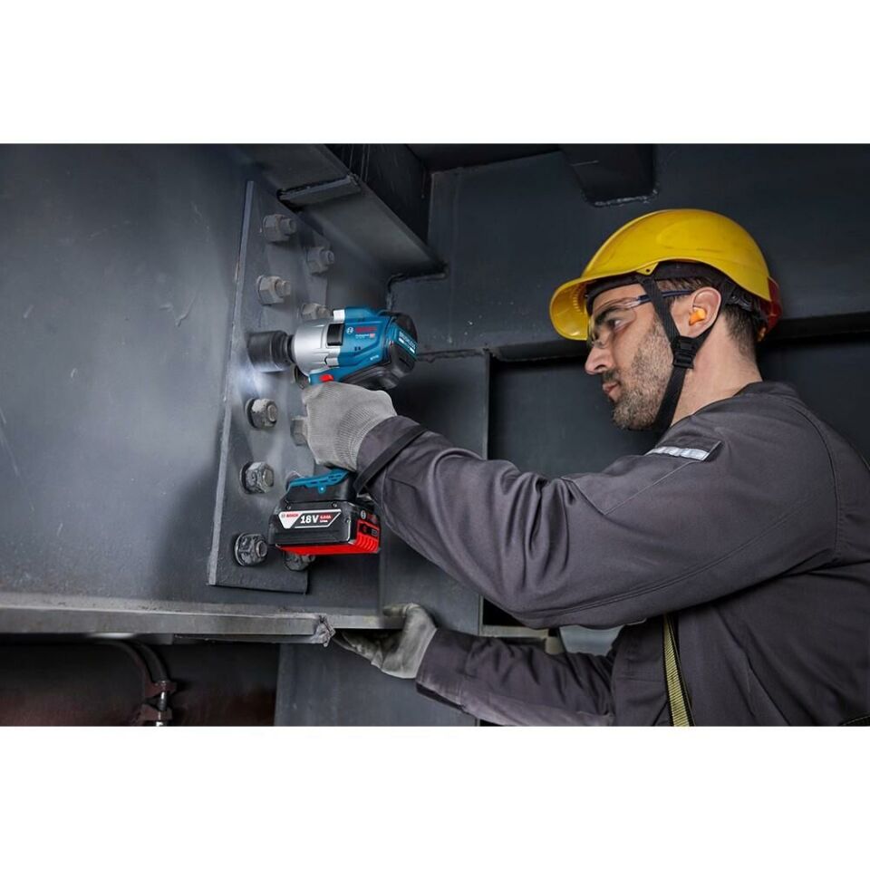 BOSCH GDS 18V-780 Akülü Darbeli Somun Sıkma (2x5.0Ah) (0 601 9P4 021)