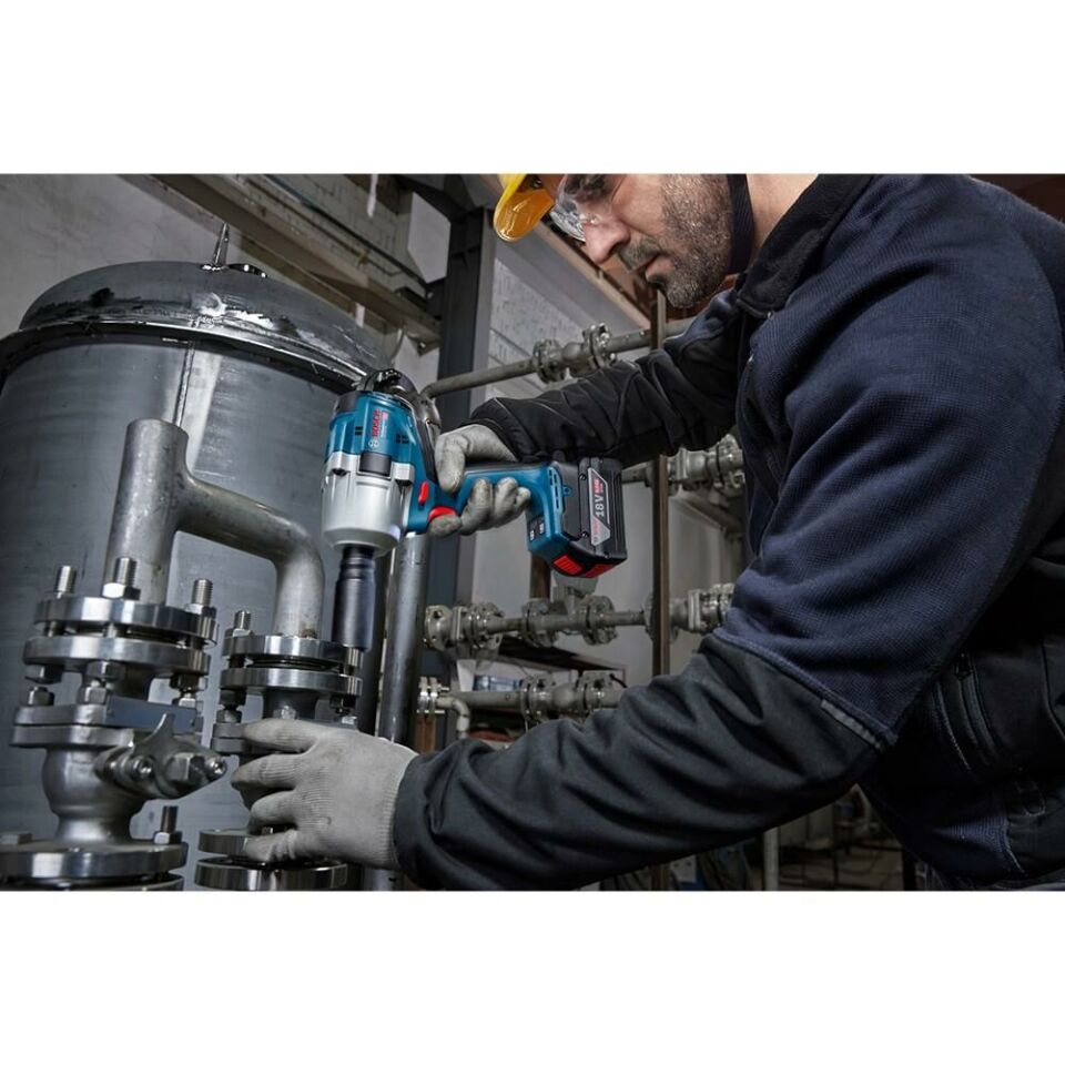 BOSCH GDS 18V-780 Akülü Darbeli Somun Sıkma (2x5.0Ah) (0 601 9P4 021)