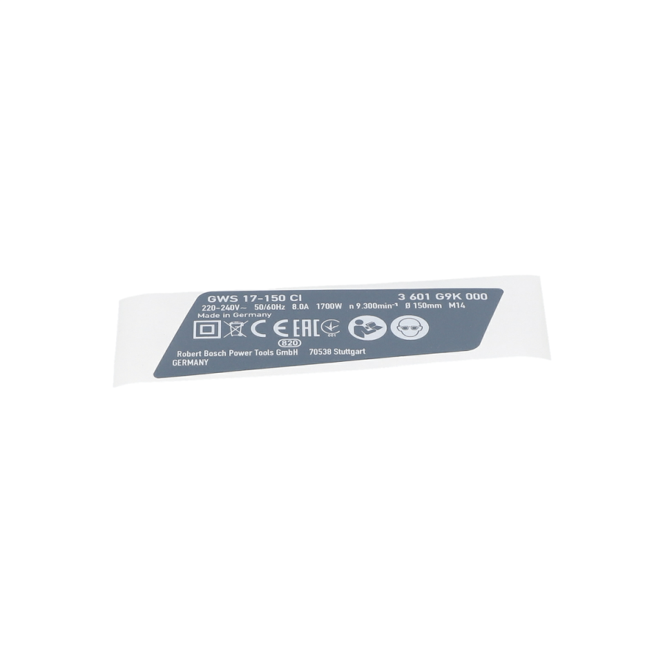 Tip Etiketi (Nameplate) (160111A57U)
