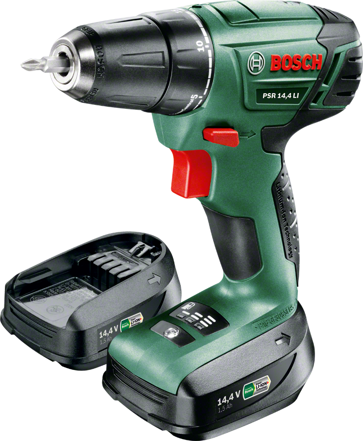 Bosch PSR 14,4 LI Akülü Vidalama Makinesi - 1,5 Ah Tek Akü
