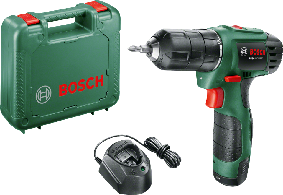 Bosch Easy Drill 1200 Tek Akülü Delme Vidalama Makinesi (1 x 1,5 Ah)